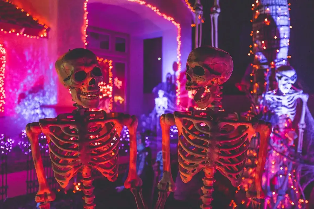 Spooky Halloween pumpkins