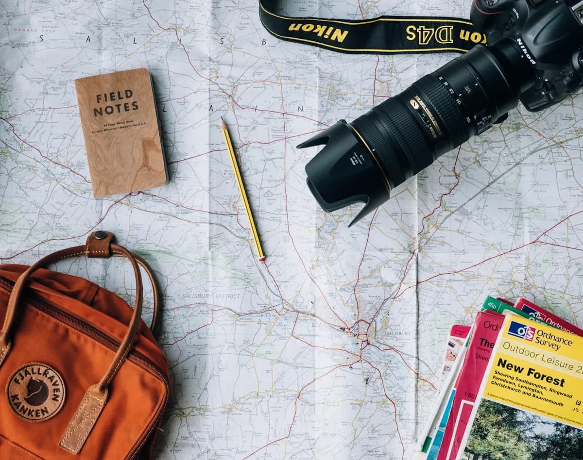 Student traveling abroad
